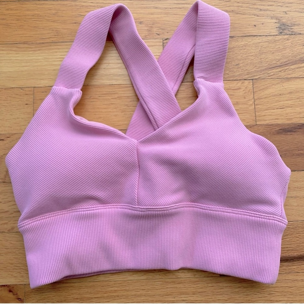 Alo Yoga Pink Emulate Sports Bra xs